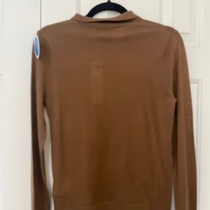 NWT brown buttoned shirt